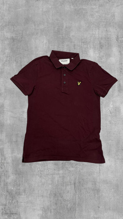 Lyle & Scott Polo Shirt Weinrot S