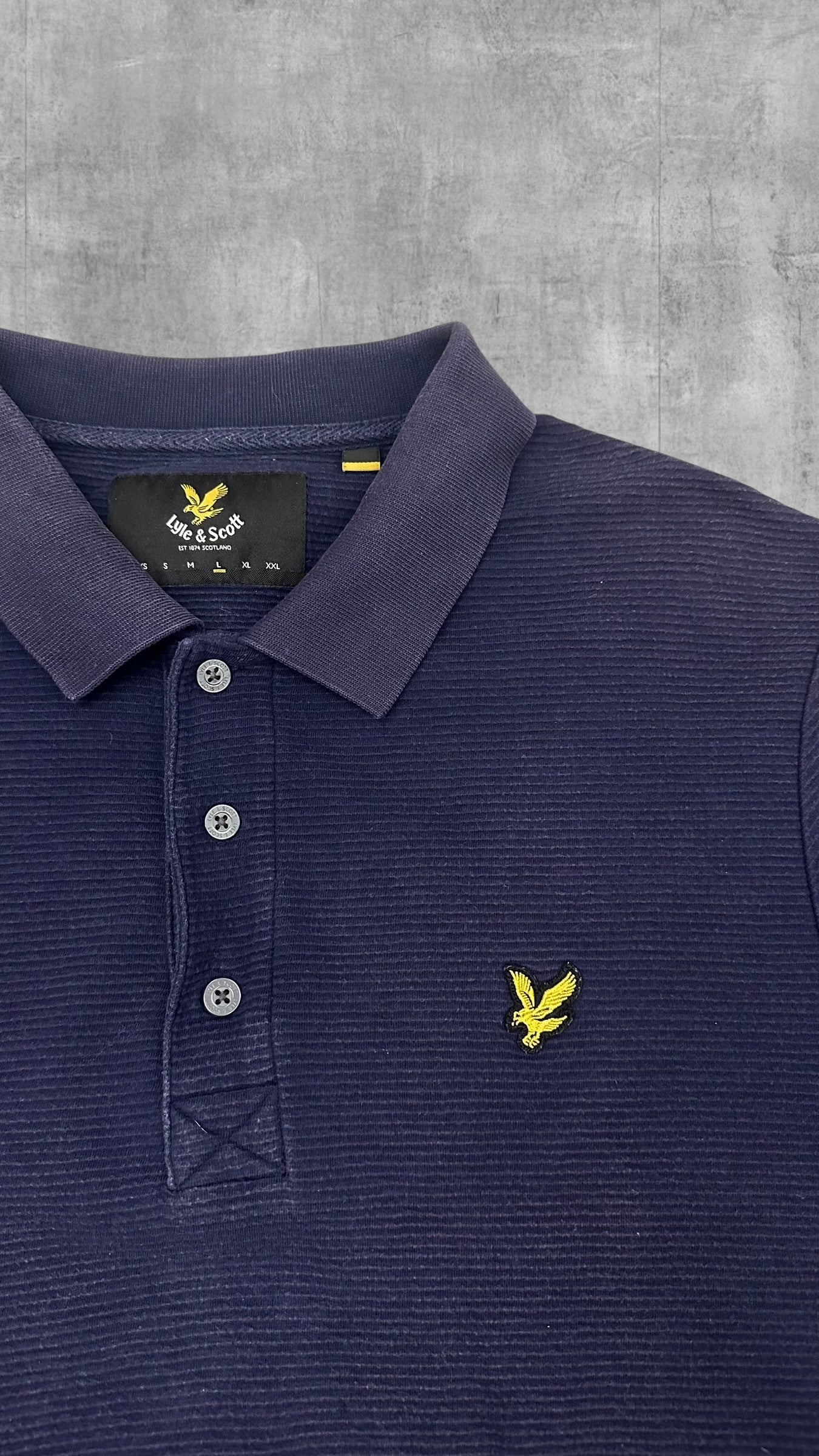 Lyle & Scott Polo Shirt Navy Blau L