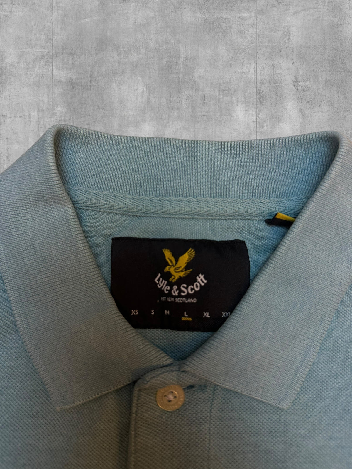 Lyle & Scott Polo Shirt Türkis L