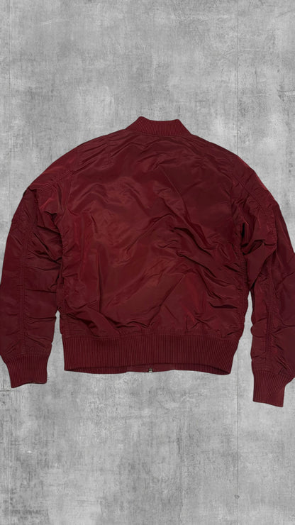 Alpha Industries Bomberjacke Weinrot S