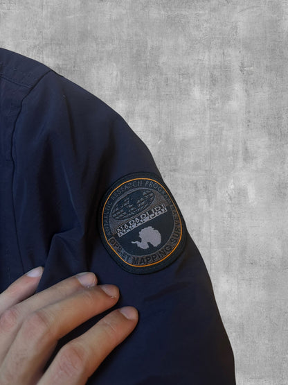 Napapijri Jacke Windbreaker Gefüttert Navy Blau S