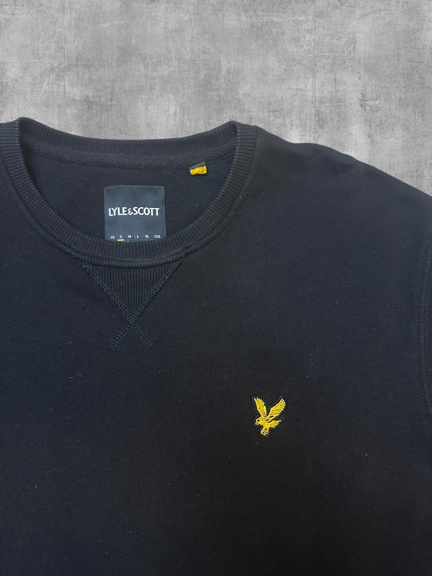 Lyle & Scott Sweatshirt Schwarz S