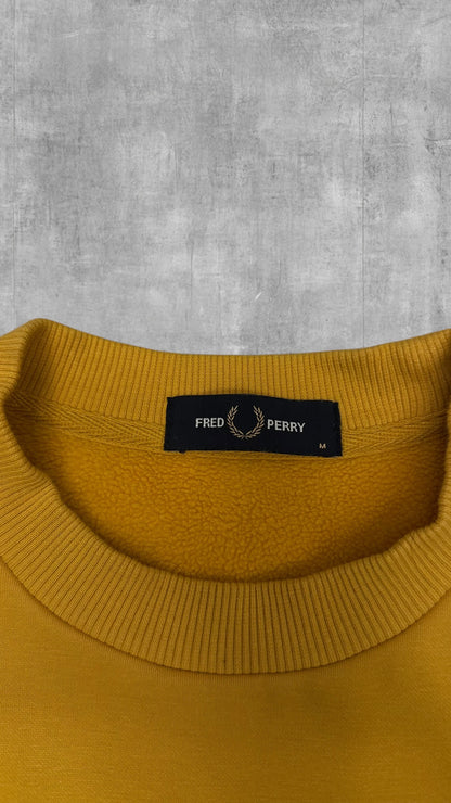 Fred Perry Sweatshirt Ocker M