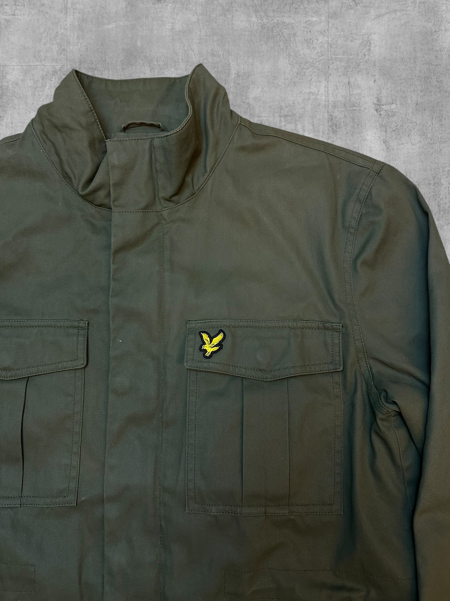 Lyle & Scott Military Cargo Bomberjacke Khaki M