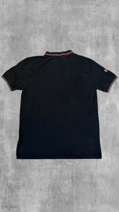 Lonsdale London Polo Shirt Schwarz Rot M