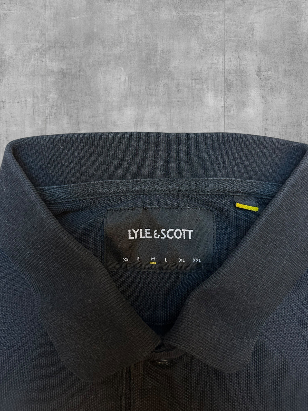 Lyle & Scott Polo Shirt Schwarz M
