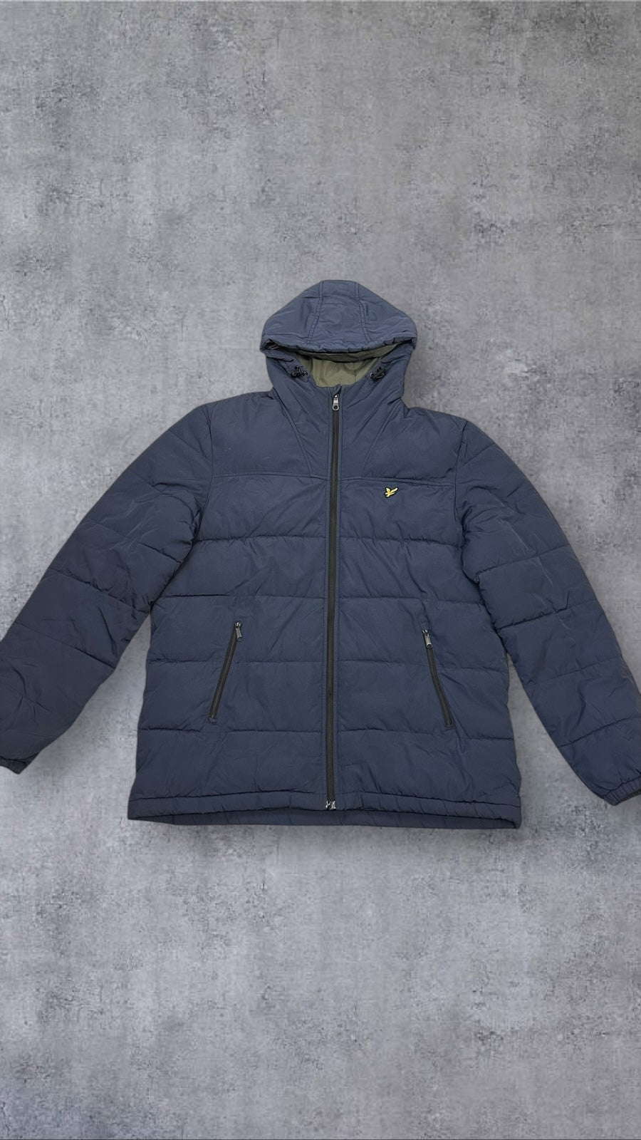 Lyle & Scott Pufferjacke Winterjacke Navy Blau L