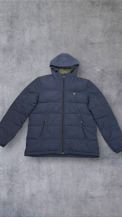 Lyle & Scott Winterjacke Übergangsjacke Navy Blau L