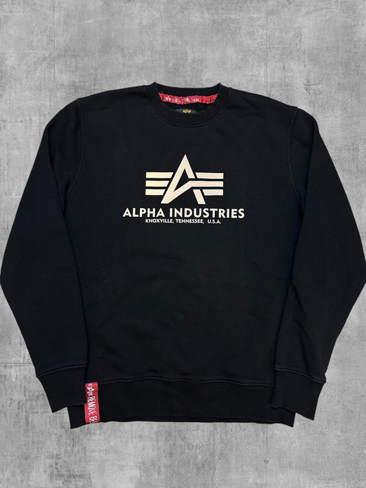 Alpha Industries Sweatshirt Schwarz S