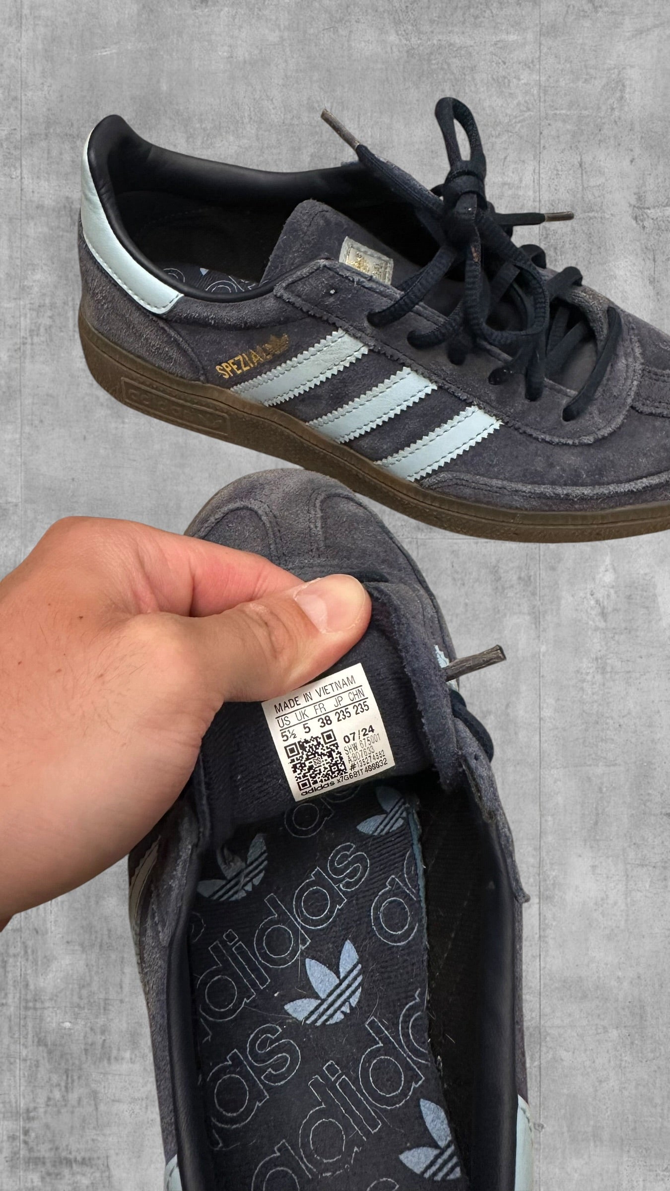 Adidas Spezial Sneaker Schuhe Navy Blau 38