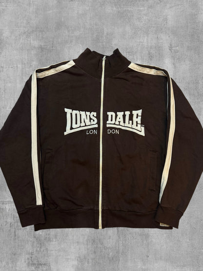 Vintage Londale Trainingsjacke Braun Beige M - L