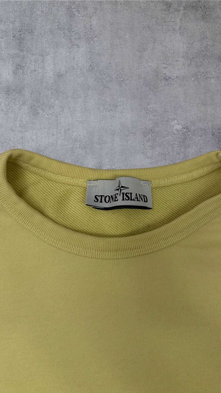 Stone Island Sweatshirt Gelb M