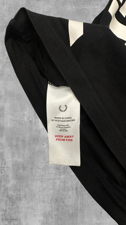 Fred Perry T-shirt Schwarz Weiß S