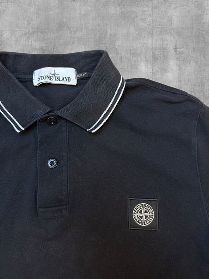 Stone Island Polo Shirt Schwarz M Slim Fit