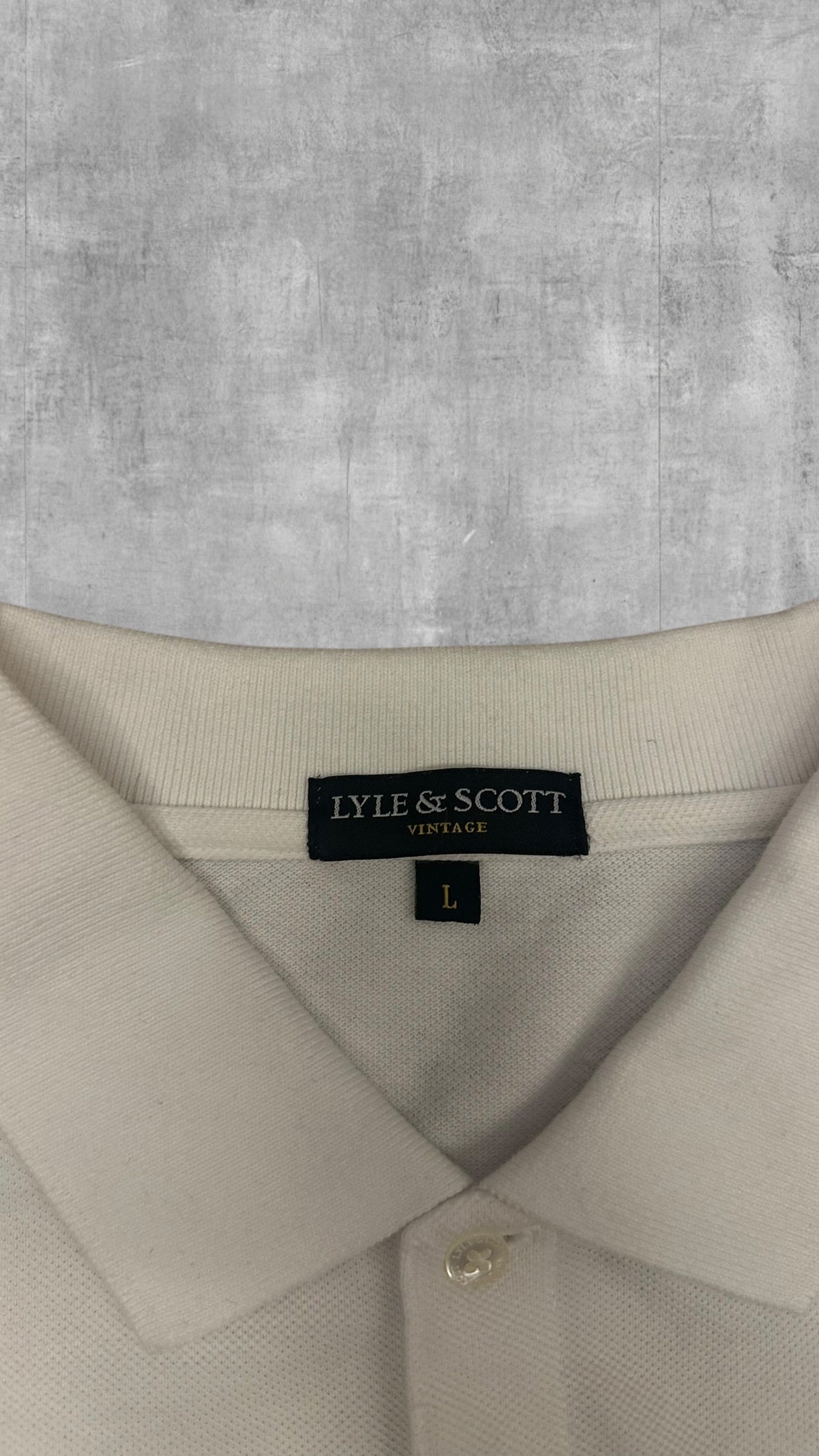 Lyle & Scott Polo Shirt Weiß L