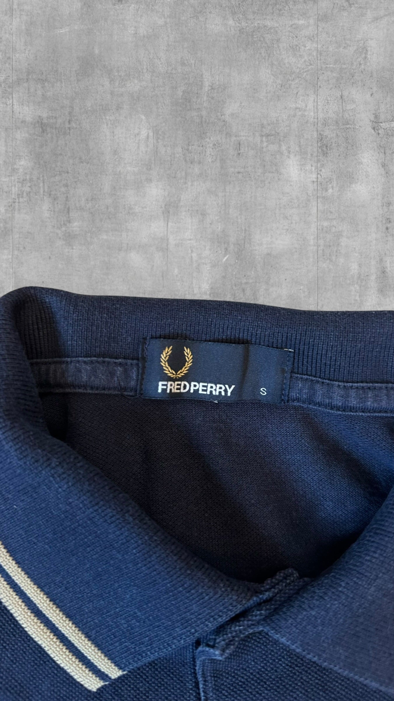 Fred Perry Polo Shirt Navy Blau S