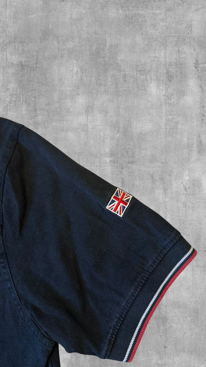 Lonsdale London Polo Shirt Schwarz Rot M
