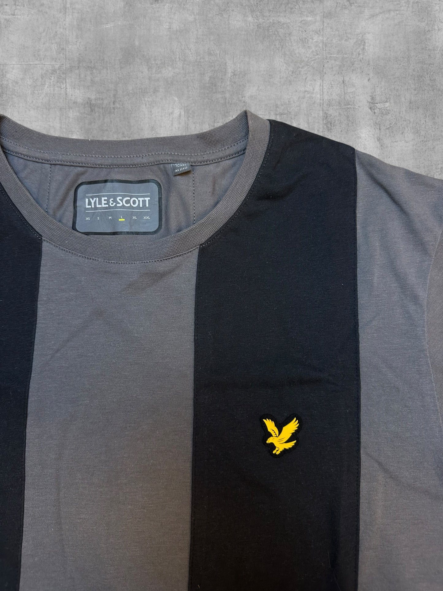 Lyle & Scott T-shirt Grau Schwarz L