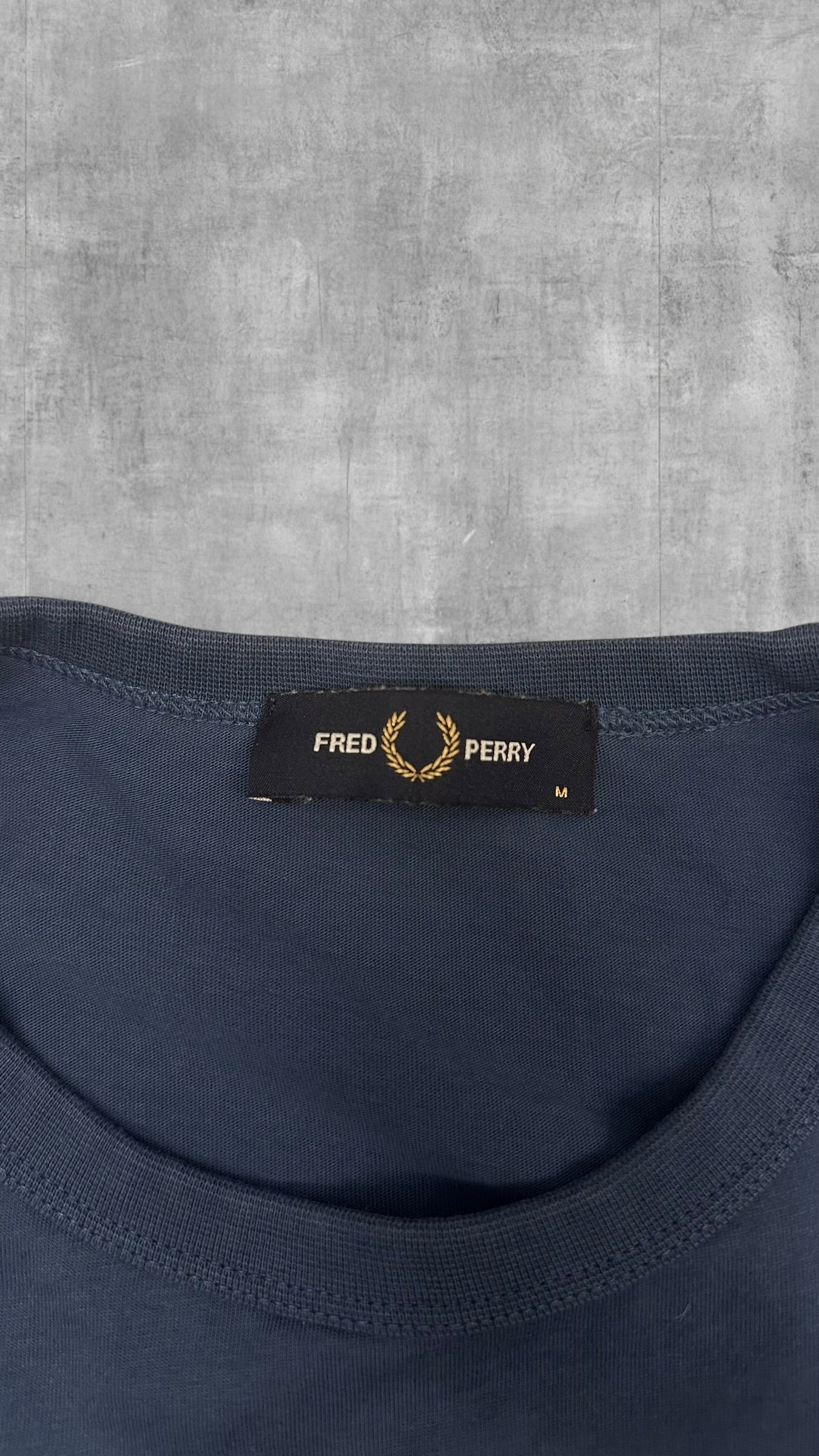 Fred Perry T-Shirt Navy Blau M