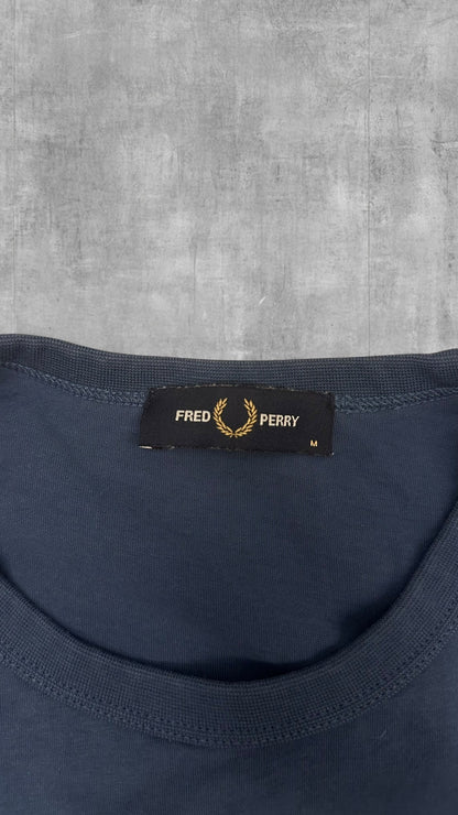 Fred Perry T-Shirt Navy Blau M