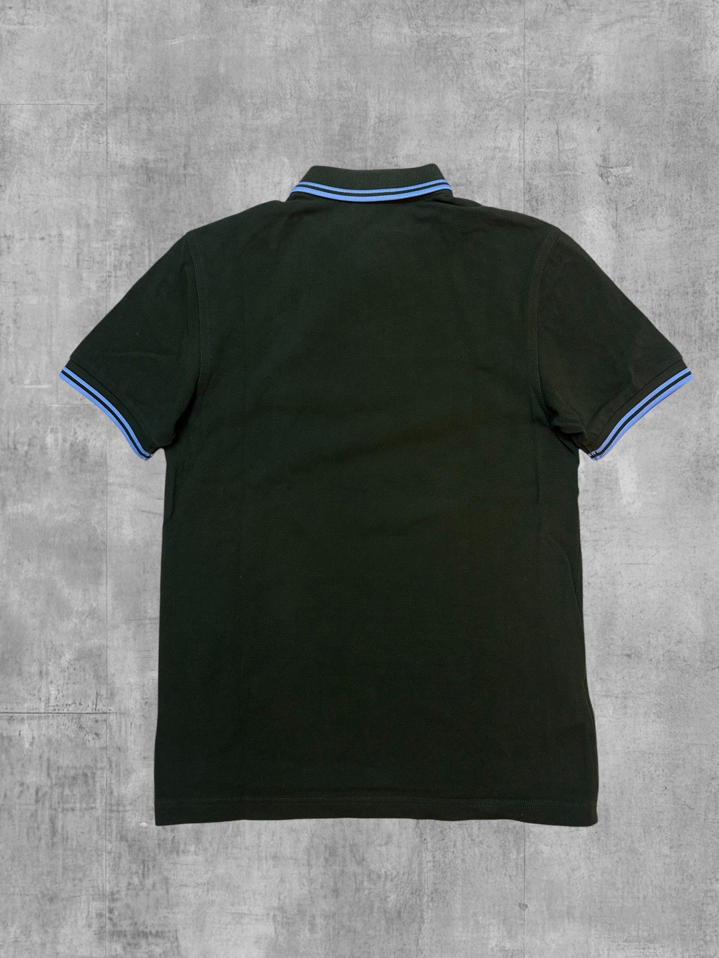 Fred Perry Polo Shirt Khaki Babyblau S