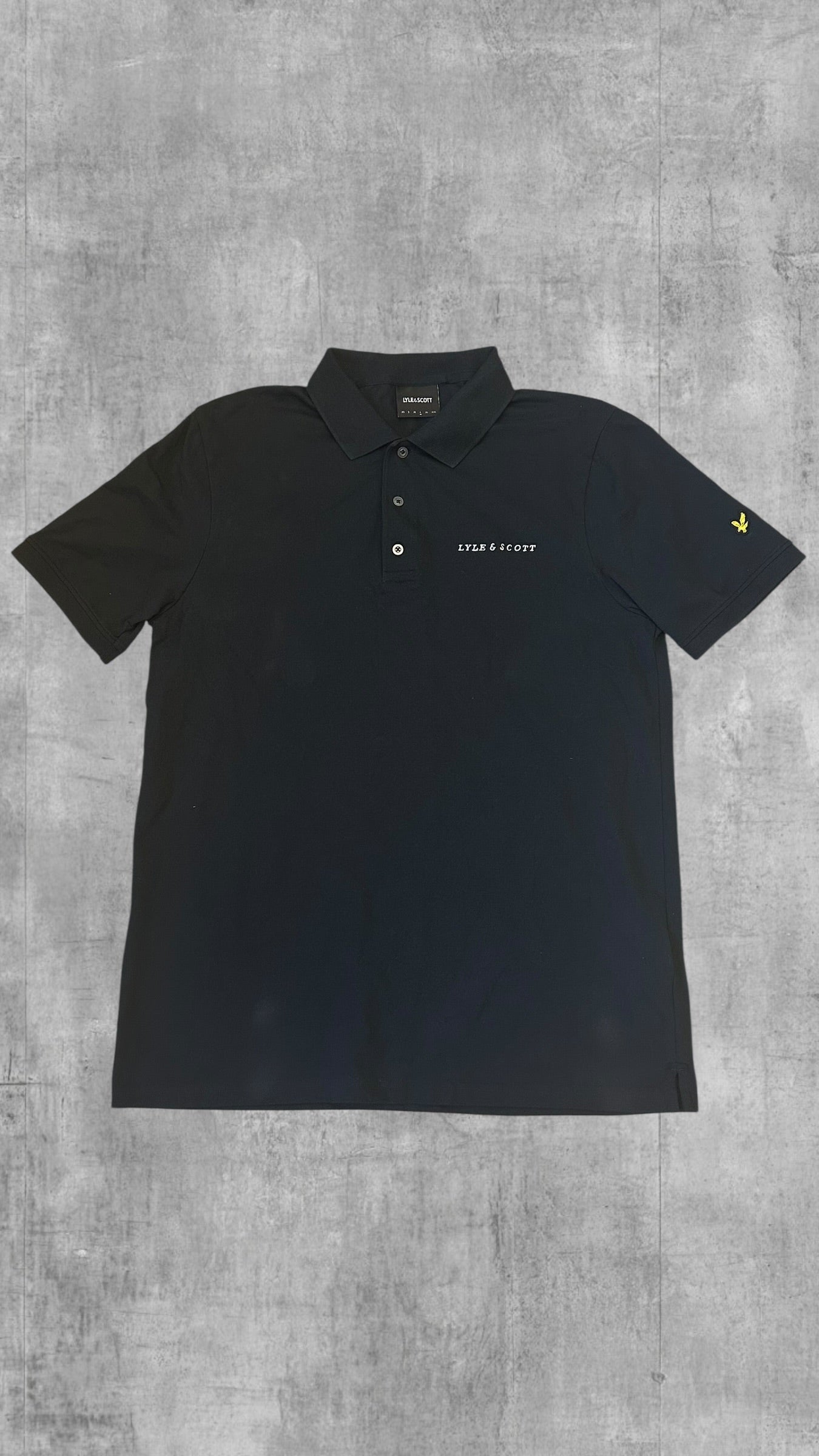 Lyle & Scott Polo Shirt Schwarz L