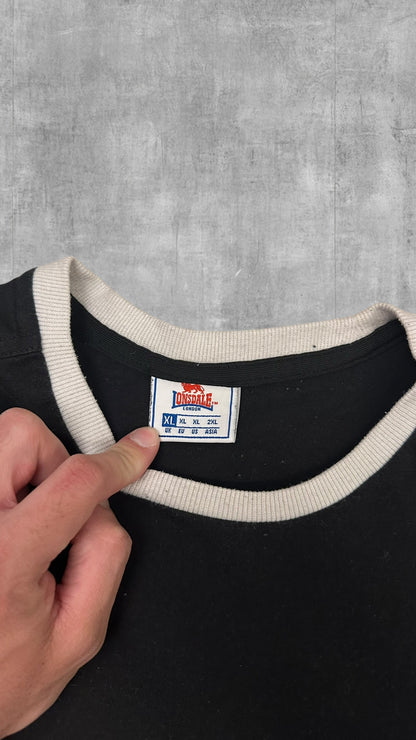 Lonsdale London T-Shirt Schwarz Weiß XL