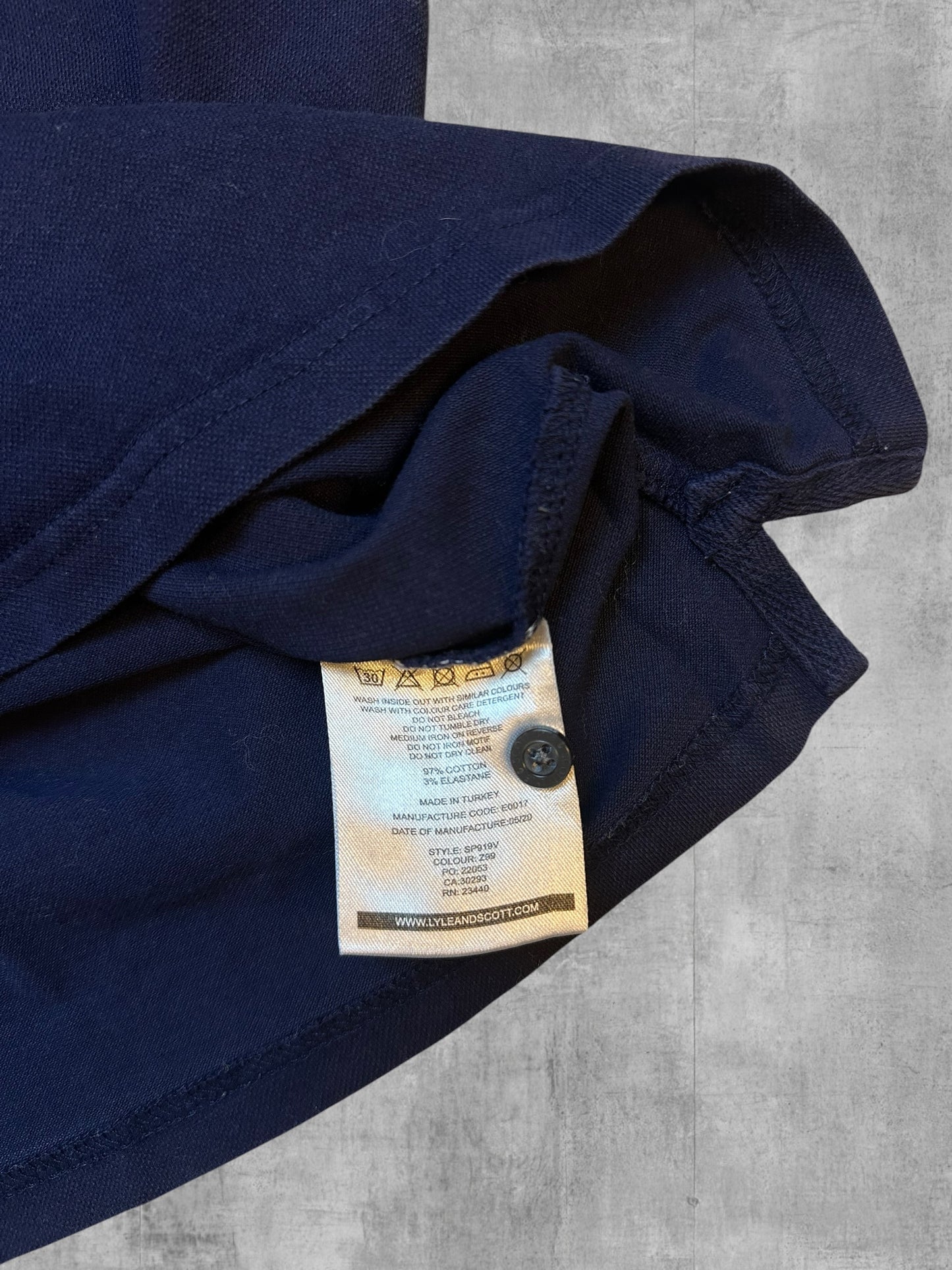 Lyle & Scott Polo Shirt Navy Blau M