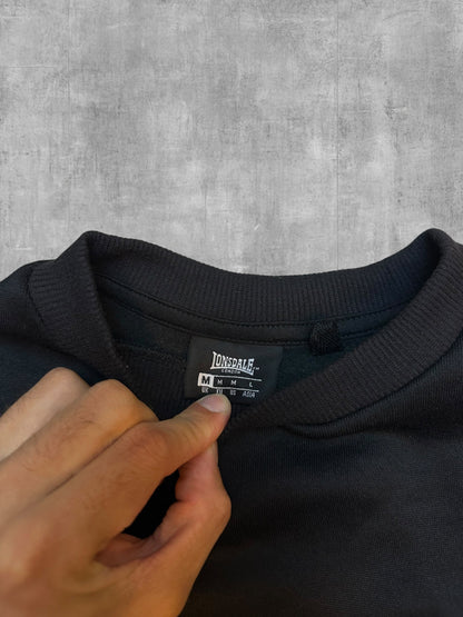 Lonsdale London Sweatshirt Schwarz Weiß M
