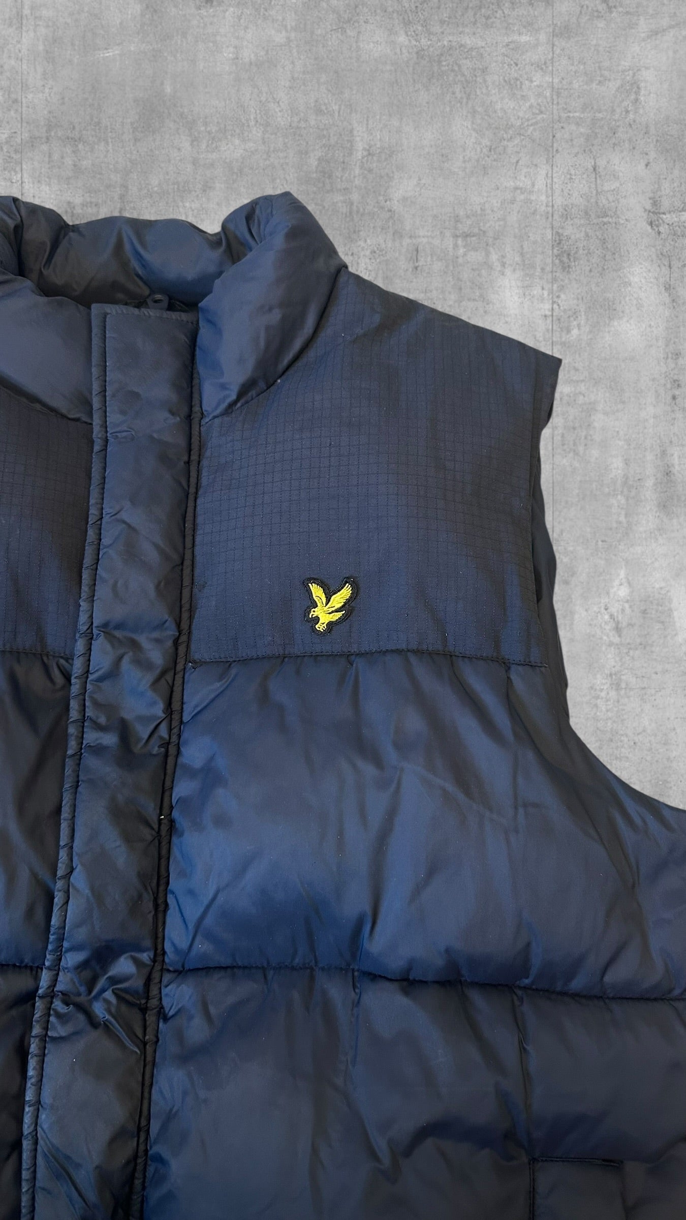 Lyle & Scott Pufferweste Navy Blau L