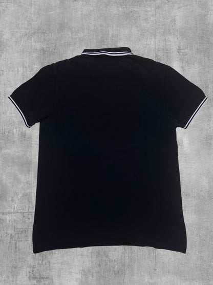 Fred Perry Polo Shirt Schwarz Weiß S