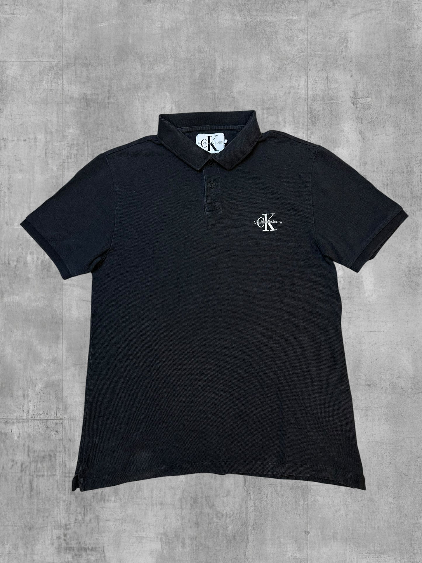 Calvin Klein Polo Shirt Schwarz S