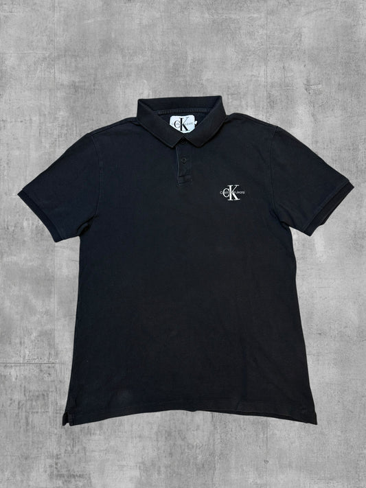 Calvin Klein Polo Shirt Schwarz S