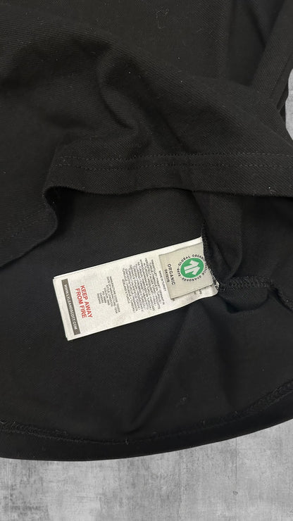 Lyle & Scott Langarm Polo Shirt Schwarz S