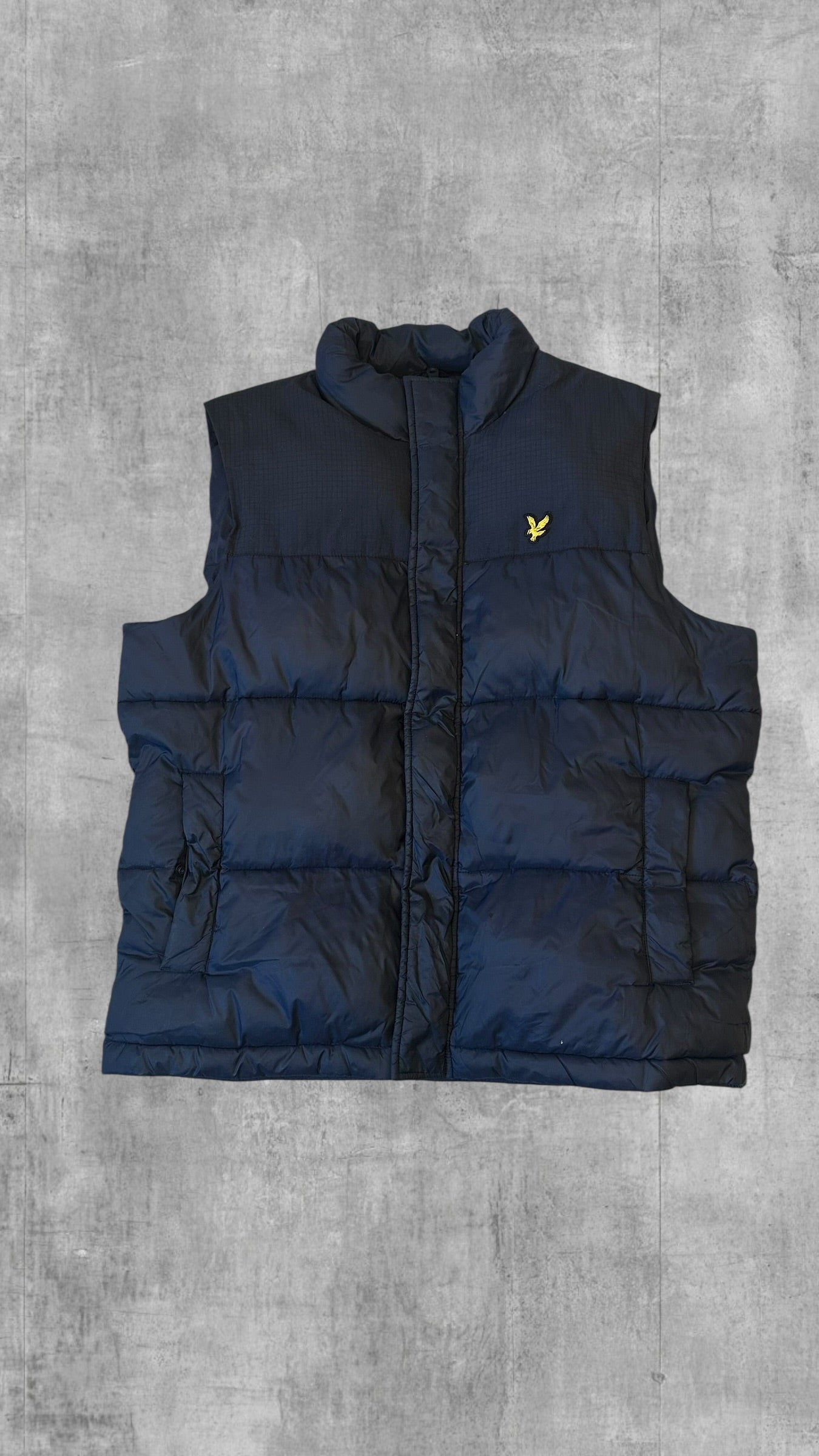 Lyle & Scott Pufferweste Navy Blau L