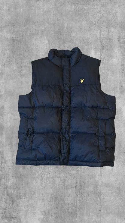 Lyle & Scott Pufferweste Navy Blau L