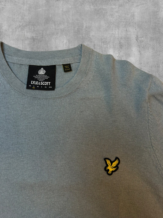 Lyle & Scott Sweatshirt Türkis S