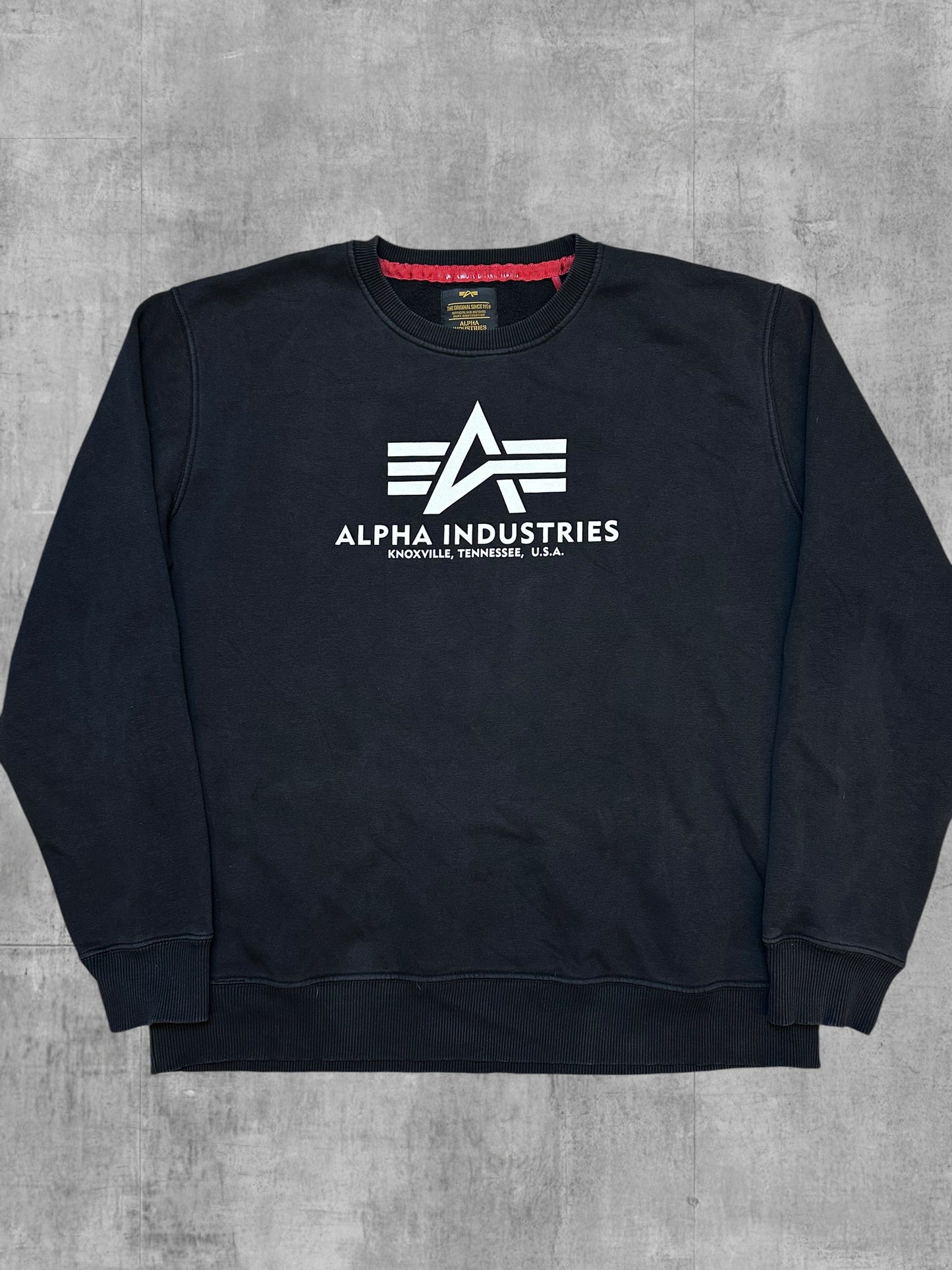 Alpha Industries Sweatshirt Schwarz XL
