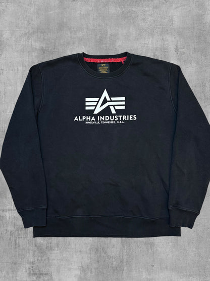 Alpha Industries Sweatshirt Schwarz XL