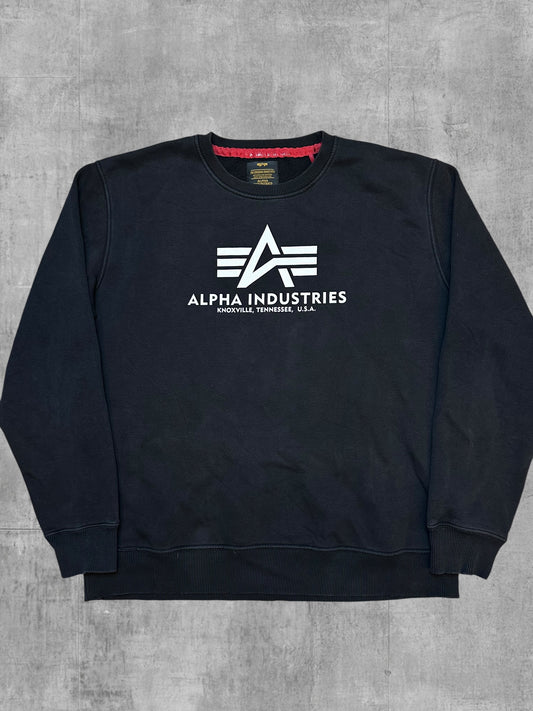 Alpha Industries Sweatshirt Schwarz XL