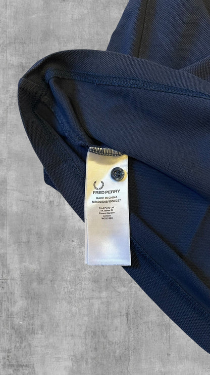Fred Perry Polo Hemd Shirt Navy Blau L