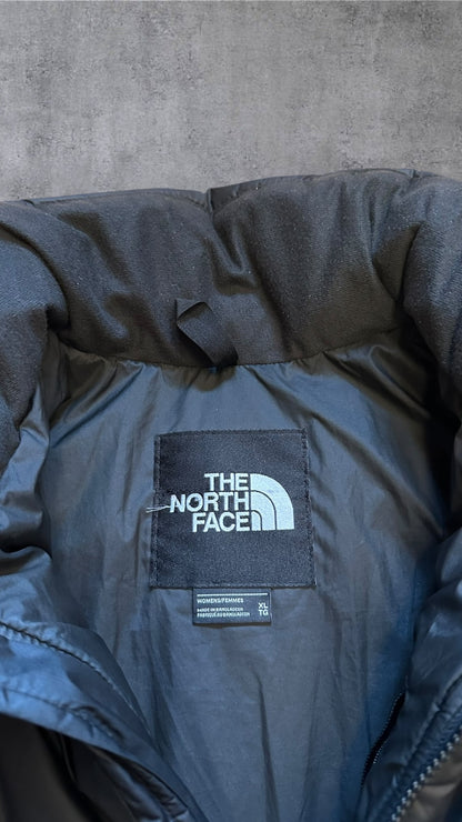 The North Face Pufferjacke Daunenjacke Schwarz L (Damen XL)