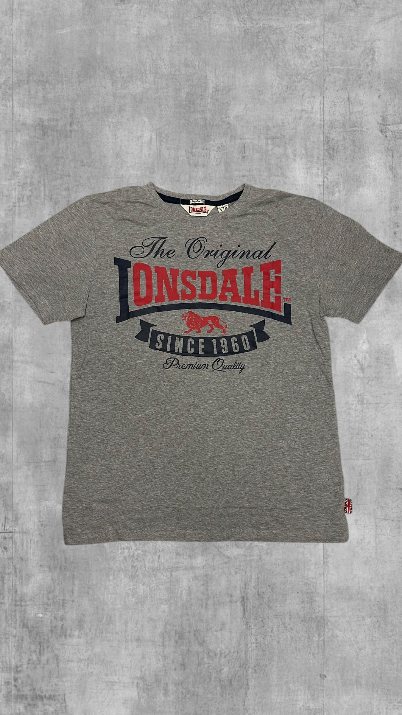 Vintage Lonsdale London T-Shirt Grau S