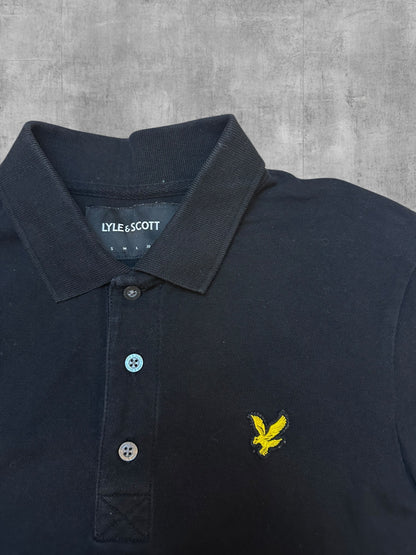 Lyle & Scott Polo Shirt Schwarz XS