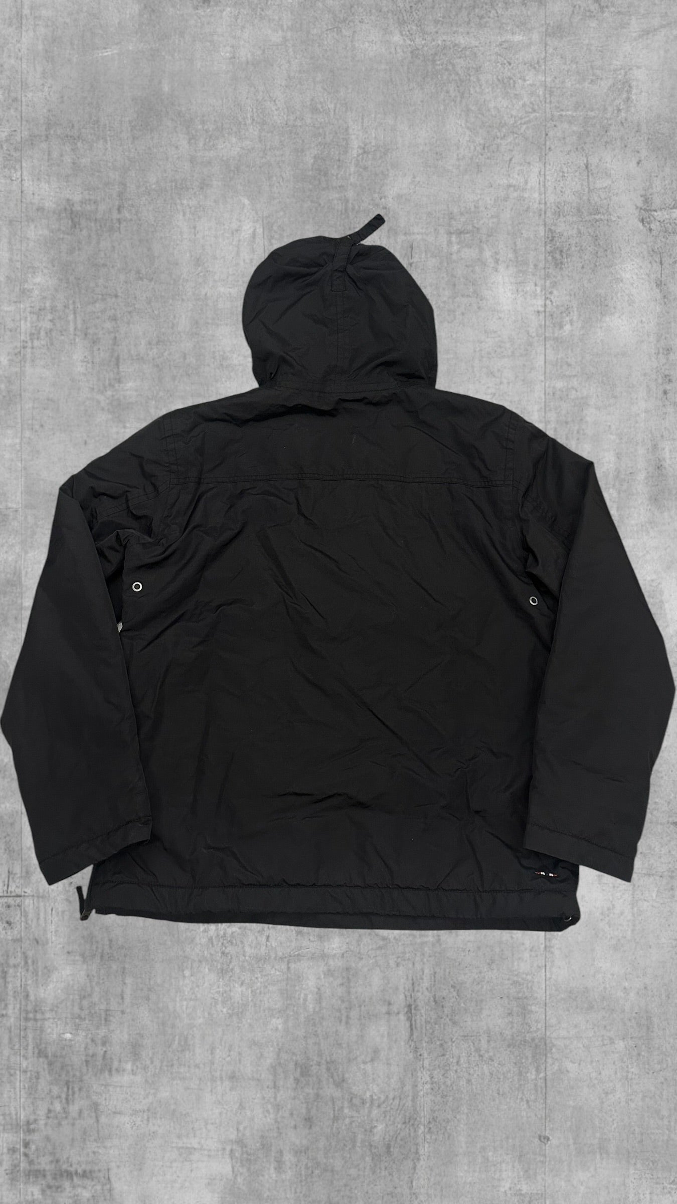 Napapijri Windbreaker gefüttert Regenjacke Schwarz L
