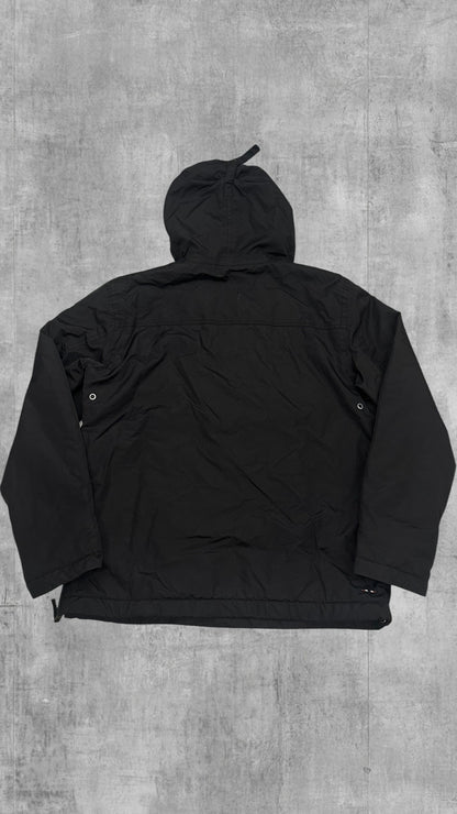Napapijri Windbreaker gefüttert Regenjacke Schwarz L