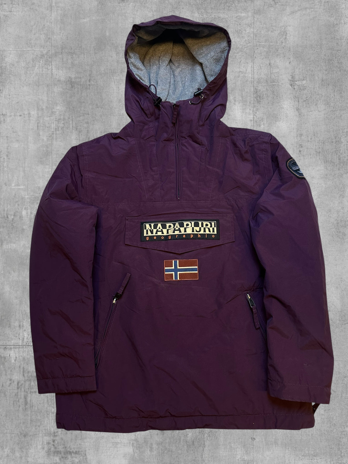 Napapijri Jacke Windbreaker gefüttert Weinrot M