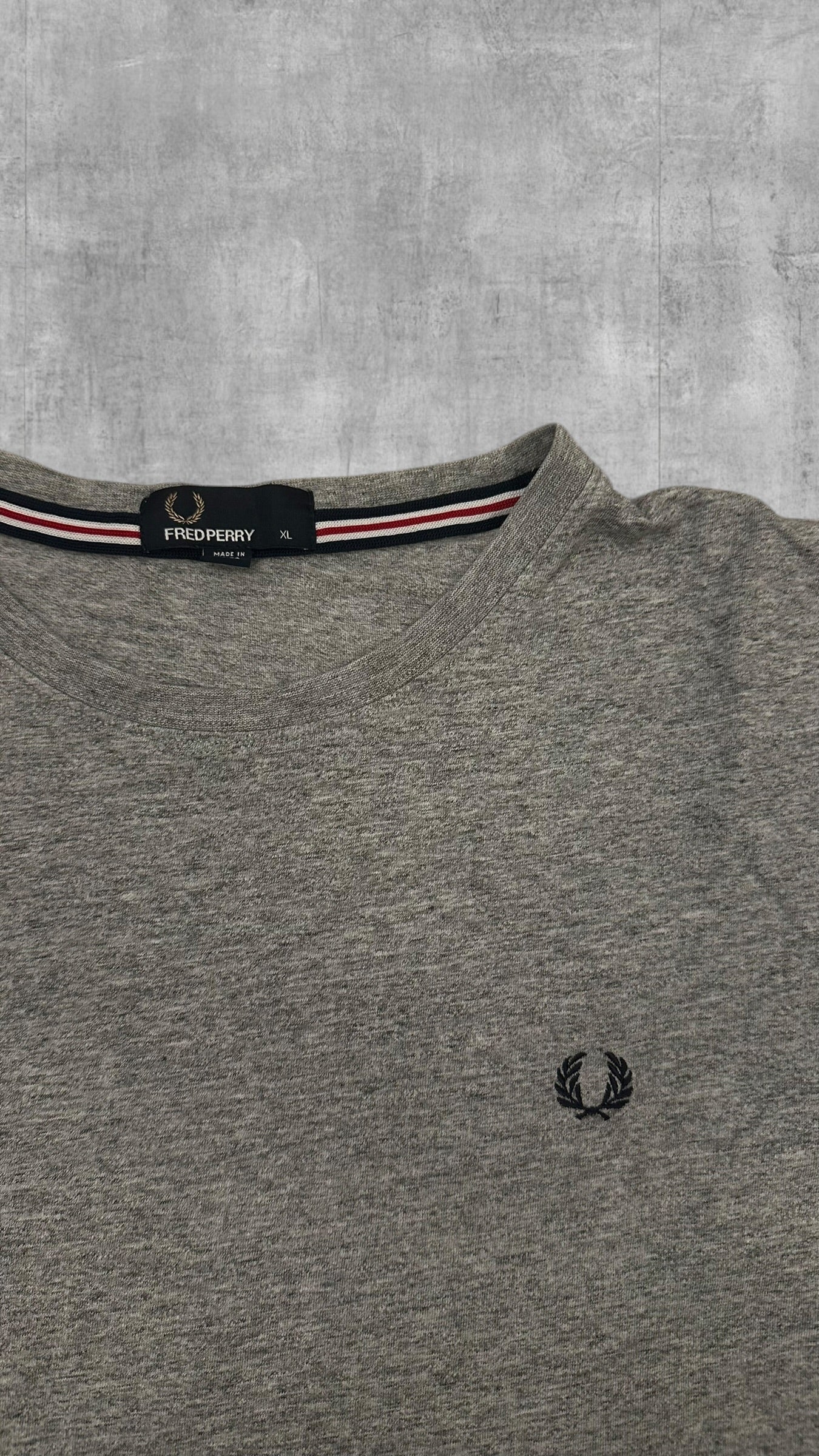 Fred Perry T-Shirt Grau XL