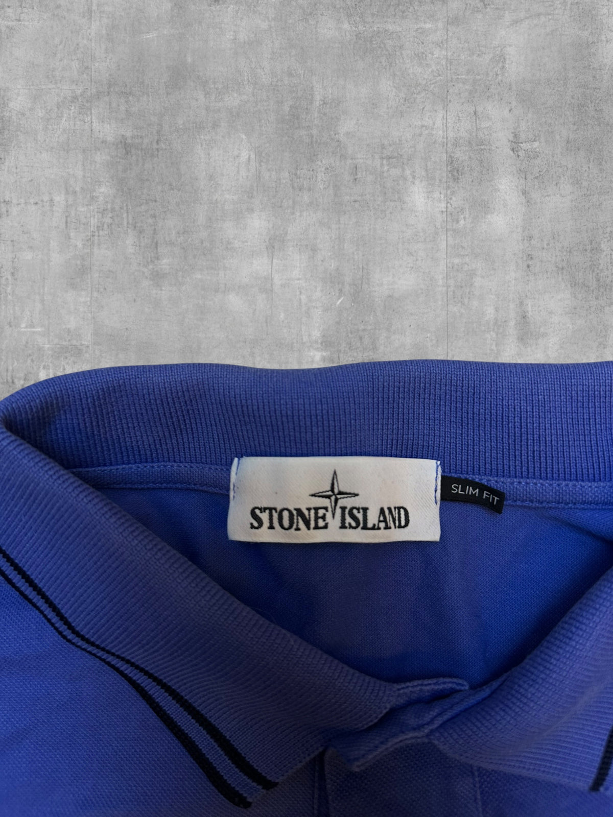 Stone Island Polo Shirt Blau M