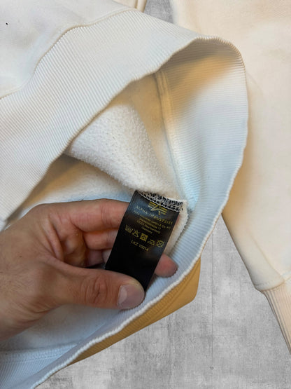 Alpha Industries Sweatshirt Weiß M